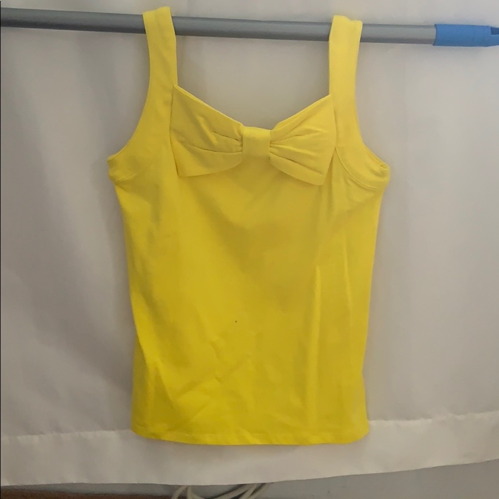 Yellow tank top